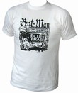 Beat-Man - Blues Trash - Men-Shirt - Weiss Modell: VOOD2030