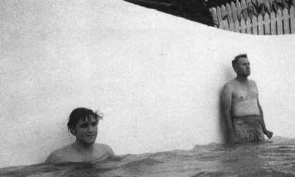 Elvis Presley - Pool July 4 1956