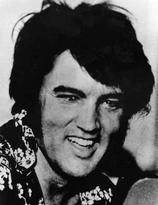 Elvis Presley - wilde Frisur